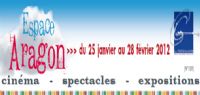 Programme de l'Espace Aragon. Du 25 janvier au 28 février 2012 à Villard-Bonnot. Isere. 